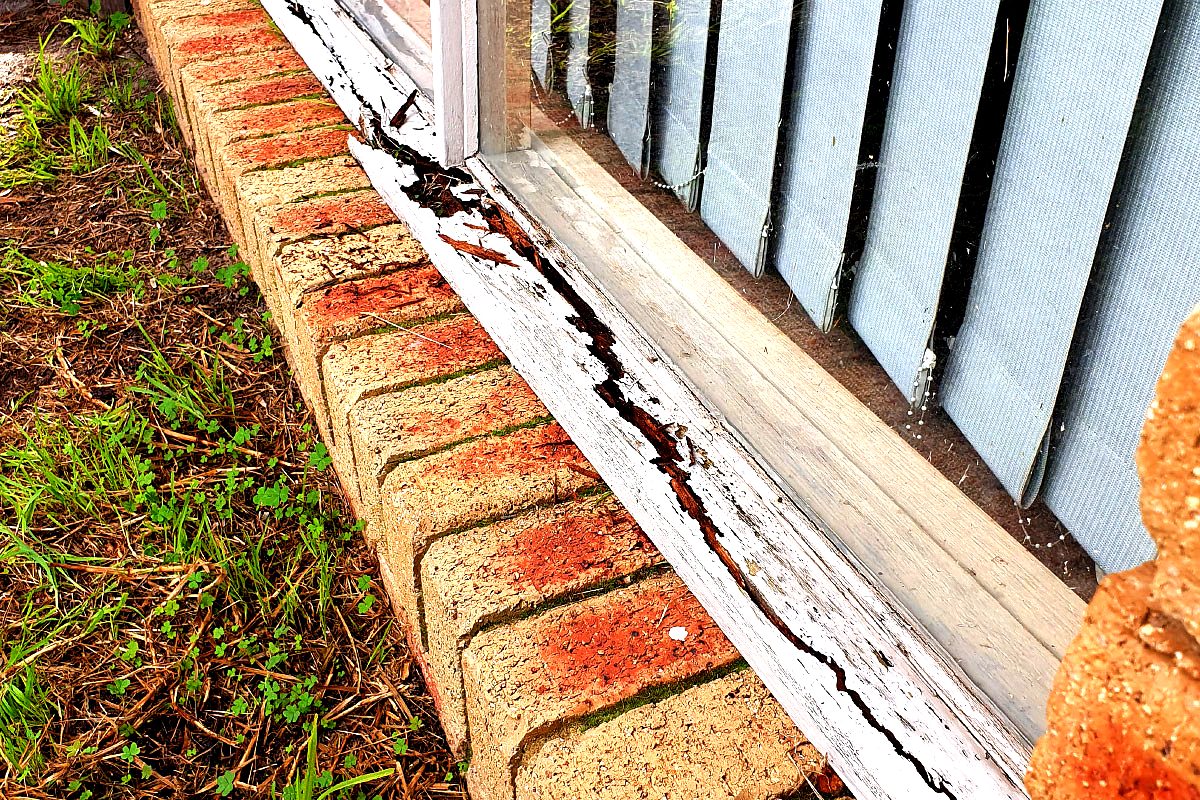 Window sill rot replacement Moorabbin